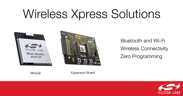 SILICON LABS’ WIRELESS XPRESS MODULES DELIVER BLUETOOTH AND WI-FI CONNECTIVITY WITH ZERO PROGRAMMING