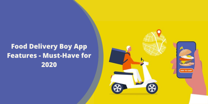 Food Delivery Boy App Features