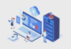 How to Choose the Perfect Domain Name for Your Personal Brand Website Website hosting illustration