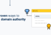 How to build your domain authority from scratch Build domain authority illustrative image