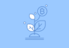 What Makes Bitcoin A Super Investment Avenue? Bitcoin investment growth illustration with a growth plan and Bitcoin icon