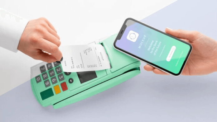 mock-up-e-payment-with-smartphone-payment-terminal