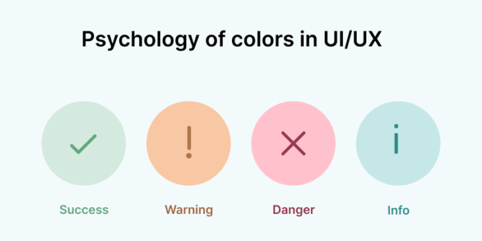 Psychology of Color in UI UX