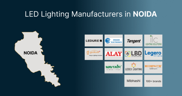 LED lighting manufactures in Noida, Uttar Pradesh, India.