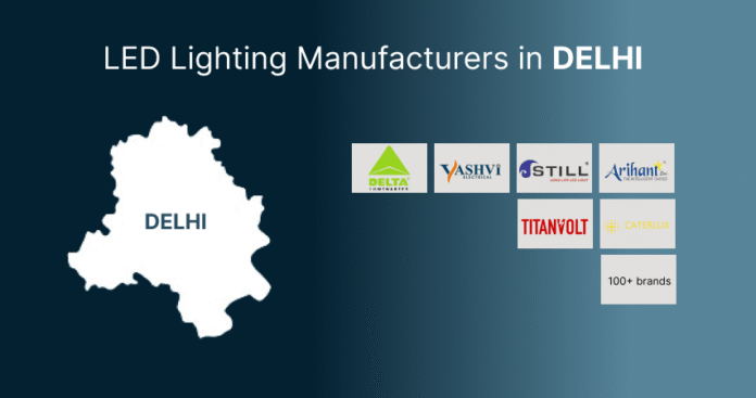 LED lighting manufacturers in Delhi, India